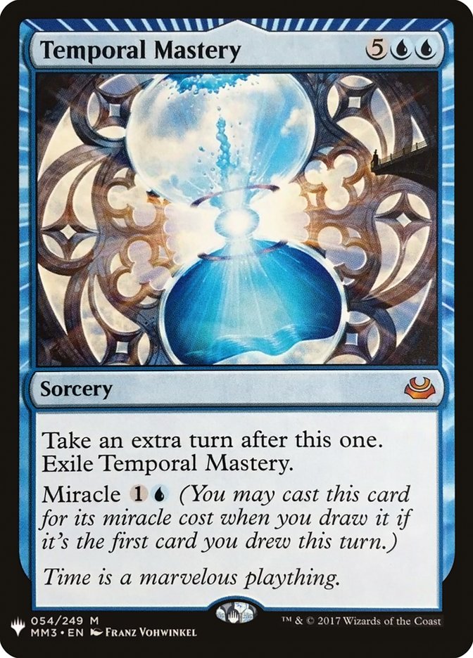 Temporal Mastery [Mystery Booster] | Cracking-Singles