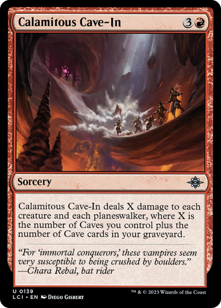 Calamitous Cave-In [The Lost Caverns of Ixalan] | Cracking-Singles