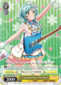 "A Sparkling Stage" Hina Hikawa (BD/EN-W03-015H HR) [BanG Dream! Girls Band Party! MULTI LIVE] | Cracking-Singles