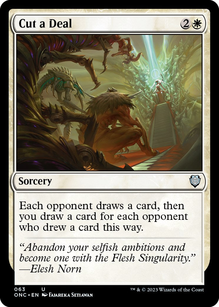 Cut a Deal [Phyrexia: All Will Be One Commander] | Cracking-Singles