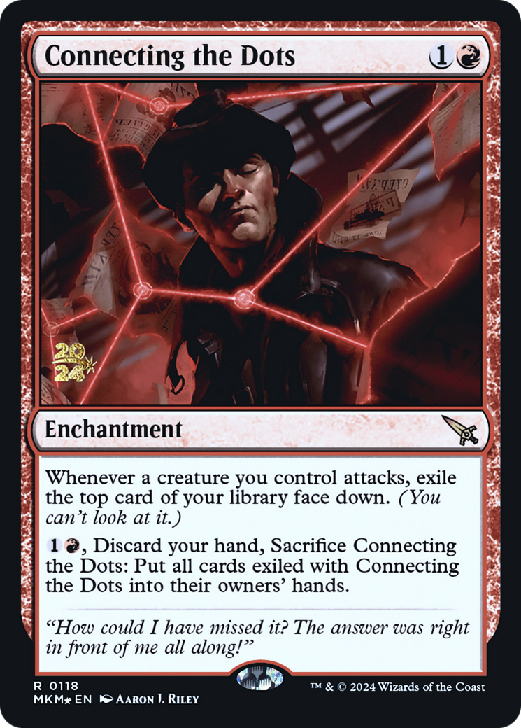 Connecting the Dots [Murders at Karlov Manor Prerelease Promos] | Cracking-Singles