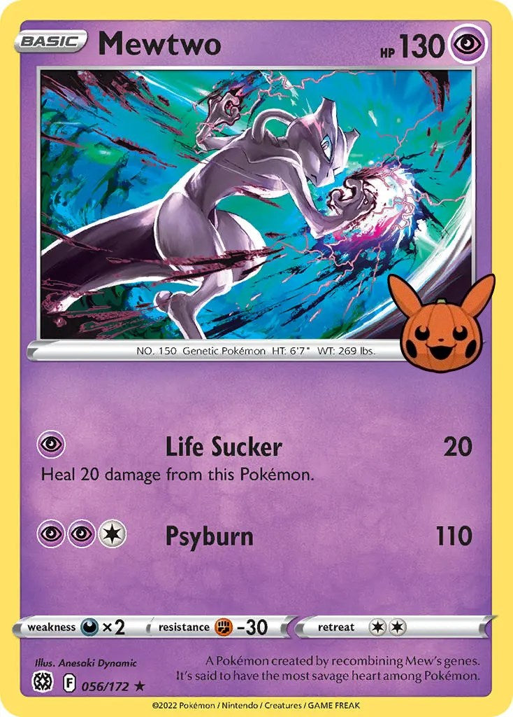 Mewtwo (056/172) [Trick or Trade] | Cracking-Singles