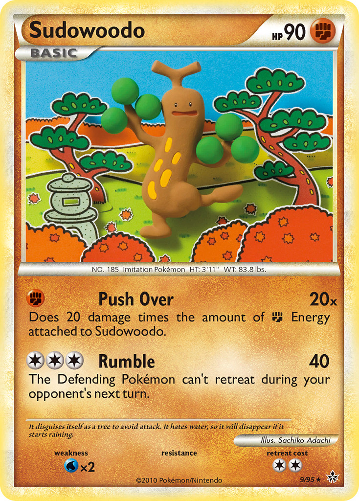 Sudowoodo (9/95) [HeartGold & SoulSilver: Unleashed] | Cracking-Singles