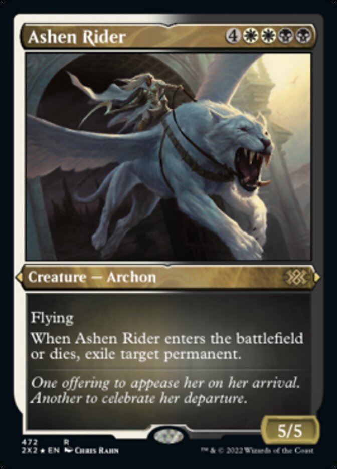 Ashen Rider (Foil Etched) [Double Masters 2022] | Cracking-Singles