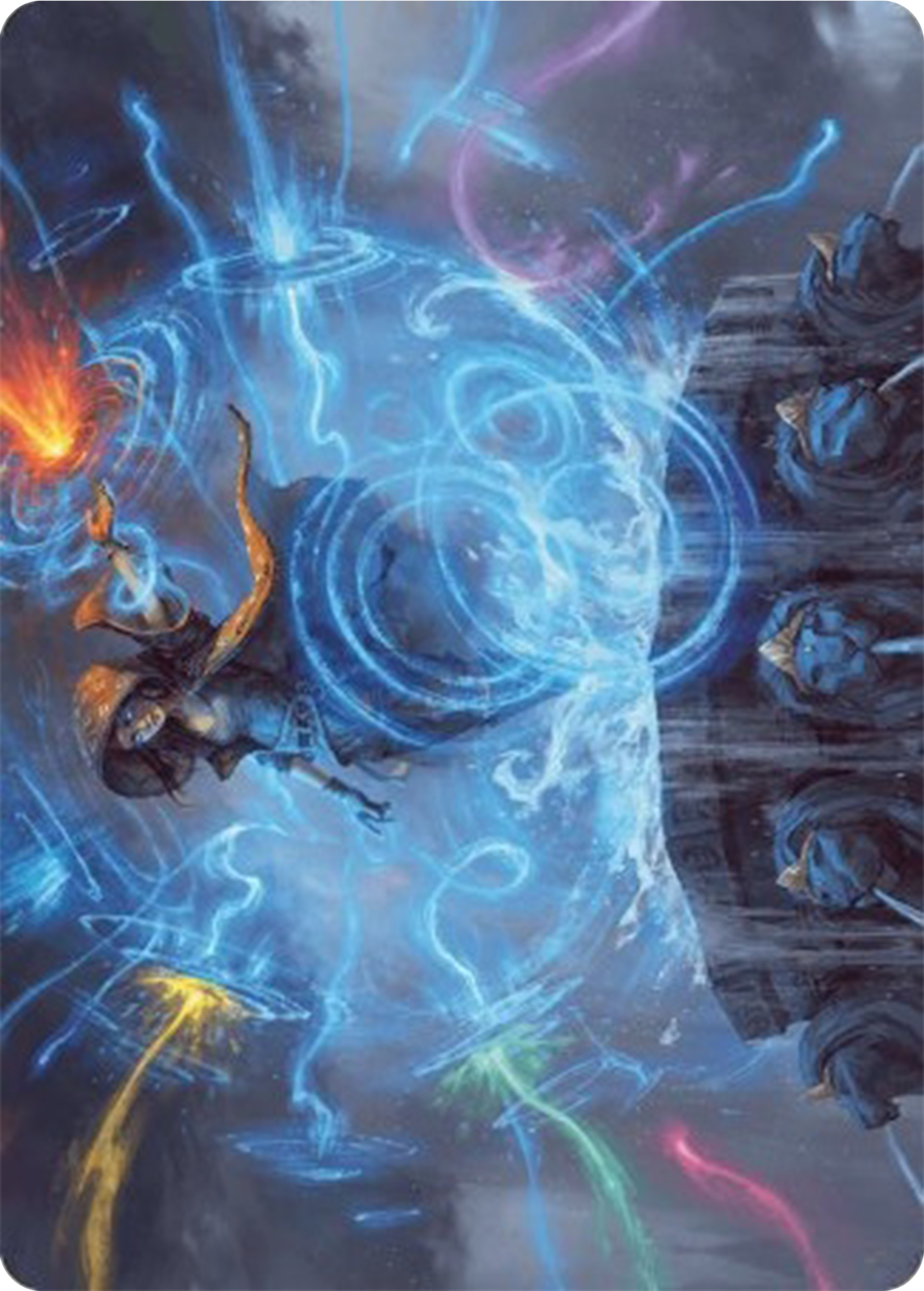 Flusterstorm Art Card [Modern Horizons 3 Art Series] | Cracking-Singles