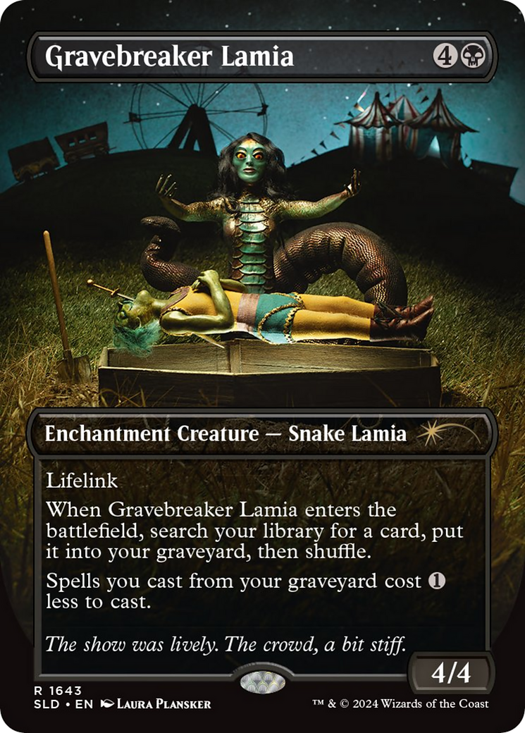 Gravebreaker Lamia (Rainbow Foil) [Secret Lair Drop Series] | Cracking-Singles