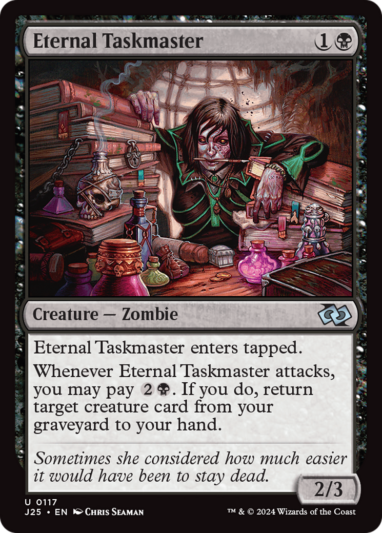 Eternal Taskmaster [Foundations Jumpstart] | Cracking-Singles