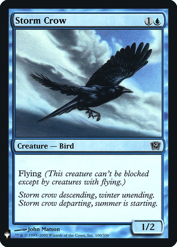 Storm Crow [Mystery Booster] | Cracking-Singles