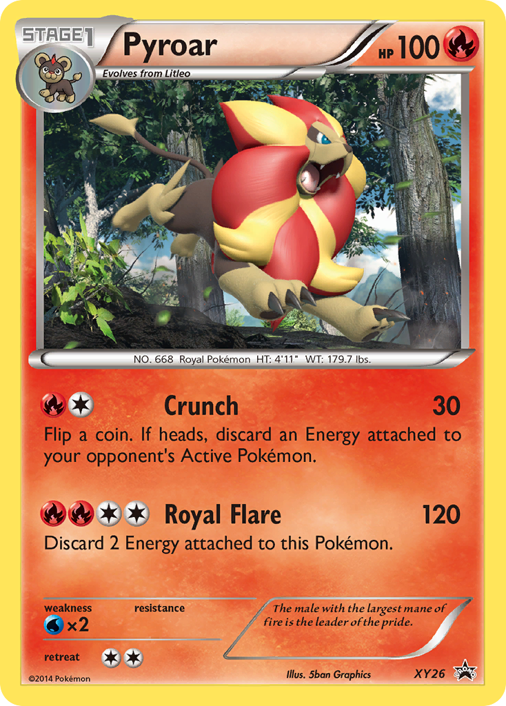 Pyroar (XY26) [XY: Black Star Promos] | Cracking-Singles