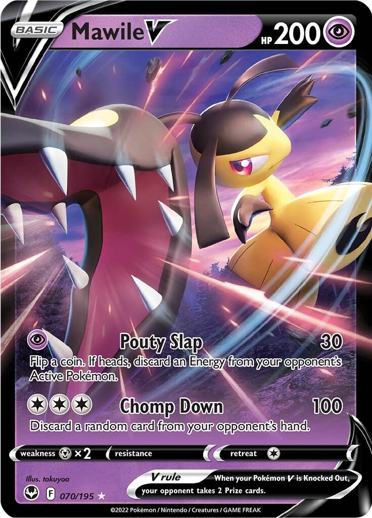 Mawile V (070/195) [Sword & Shield: Silver Tempest] | Cracking-Singles