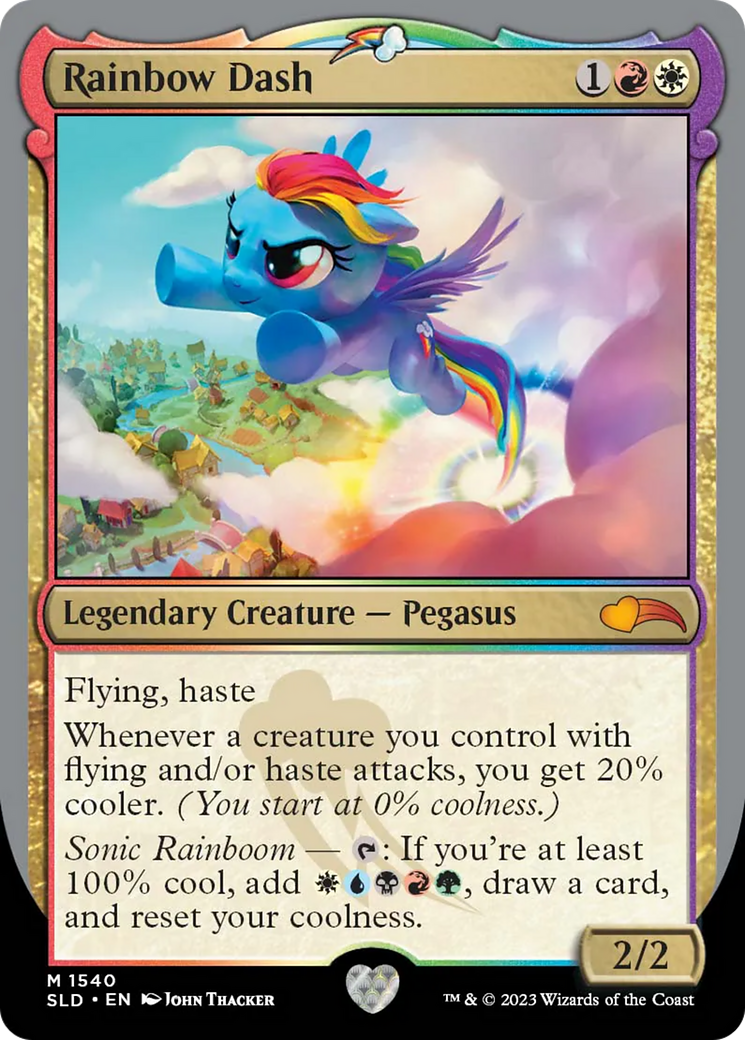 Rainbow Dash [Secret Lair Drop Series] | Cracking-Singles