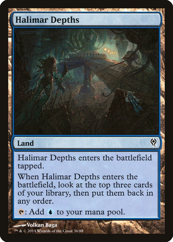 Halimar Depths [Duel Decks: Jace vs. Vraska] | Cracking-Singles