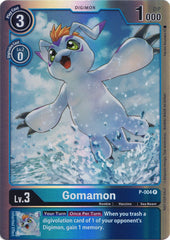 Gomamon [P-004] (Rainbow Foil) [Promotional Cards] | Cracking-Singles