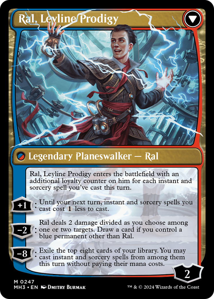 Ral, Monsoon Mage // Ral, Leyline Prodigy [Modern Horizons 3] | Cracking-Singles