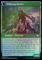 Howlpack Piper // Wildsong Howler [Innistrad: Crimson Vow Prerelease Promos] | Cracking-Singles