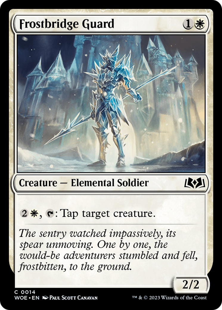 Frostbridge Guard [Wilds of Eldraine] | Cracking-Singles