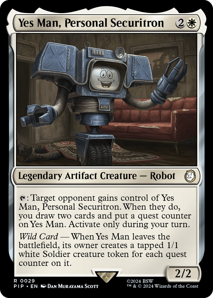 Yes Man, Personal Securitron [Fallout] | Cracking-Singles