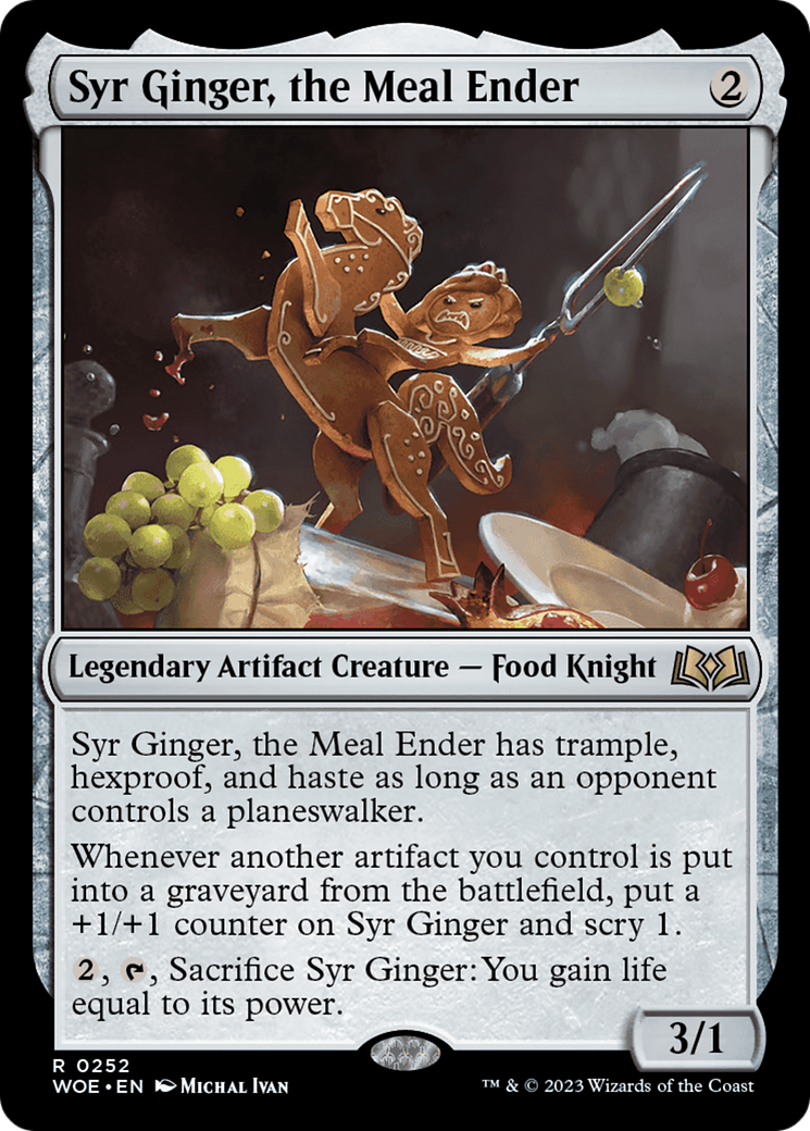 Syr Ginger, the Meal Ender [Wilds of Eldraine] | Cracking-Singles