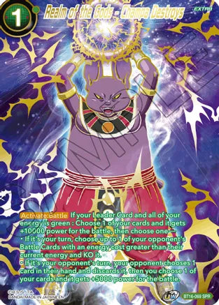 Realm of the Gods - Champa Destroys (SPR) (BT16-069) [Realm of the Gods] | Cracking-Singles