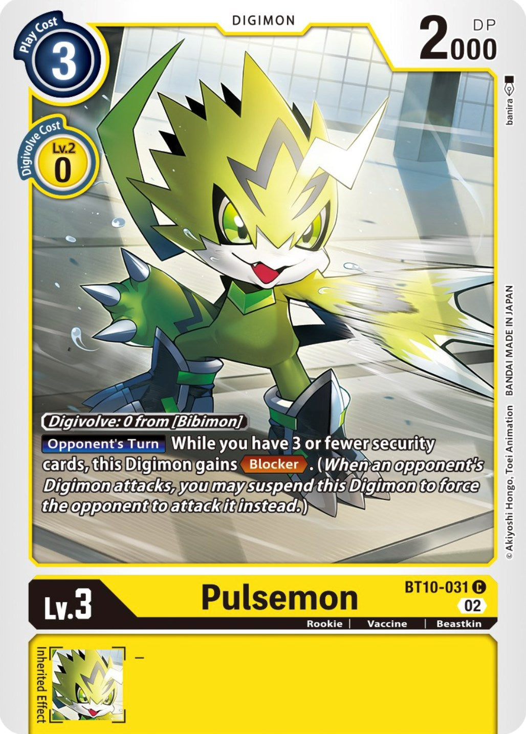 Pulsemon [BT10-031] [Xros Encounter] | Cracking-Singles