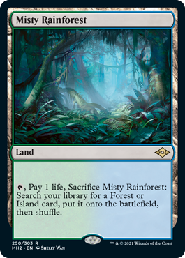 Misty Rainforest [Modern Horizons 2] | Cracking-Singles