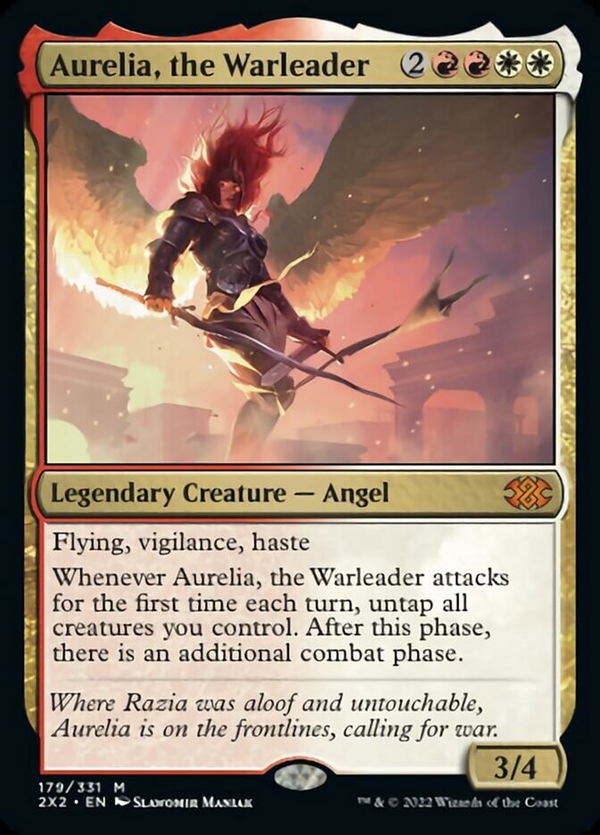 Aurelia, the Warleader [Double Masters 2022] | Cracking-Singles