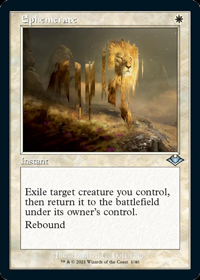 Ephemerate (Retro) [Modern Horizons] | Cracking-Singles