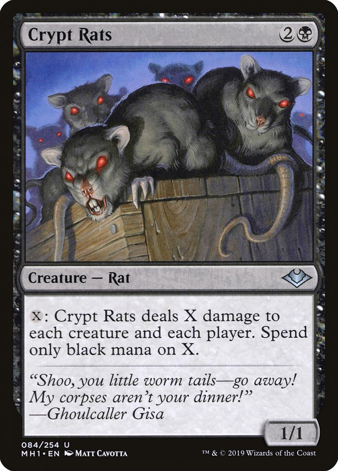 Crypt Rats [Modern Horizons] | Cracking-Singles