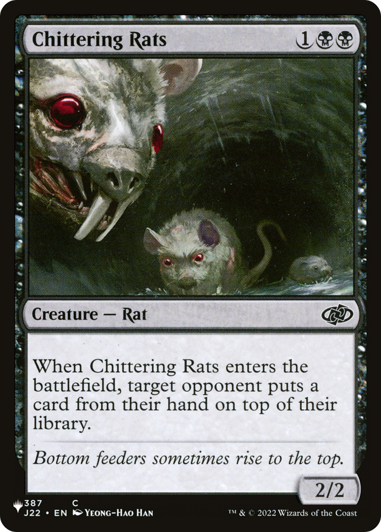 Chittering Rats [The List Reprints] | Cracking-Singles