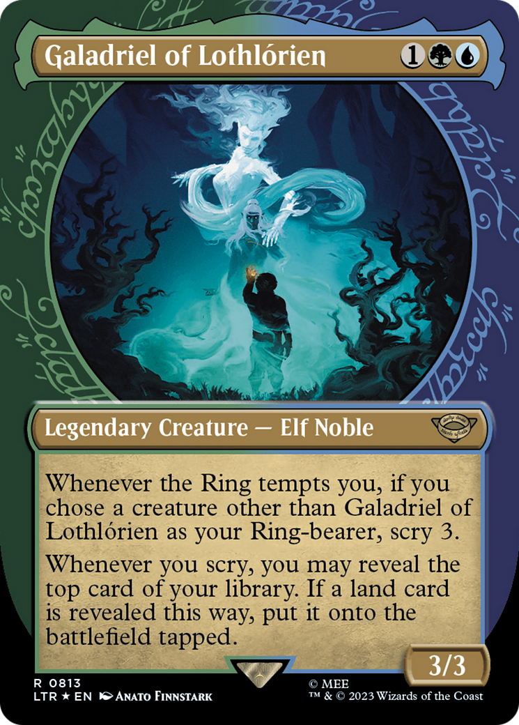 Galadriel of Lothlorien (Showcase) (Surge Foil) [The Lord of the Rings: Tales of Middle-Earth] | Cracking-Singles