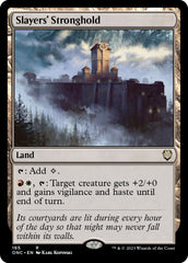 Slayers' Stronghold [Phyrexia: All Will Be One Commander] | Cracking-Singles