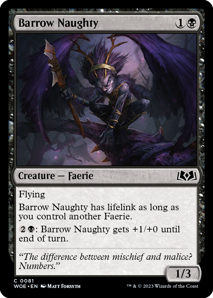 Barrow Naughty [Wilds of Eldraine] | Cracking-Singles