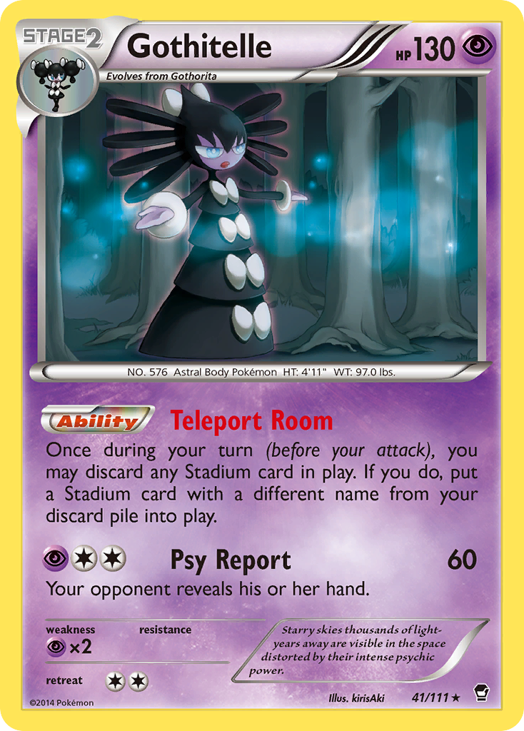 Gothitelle (41/111) [XY: Furious Fists] | Cracking-Singles