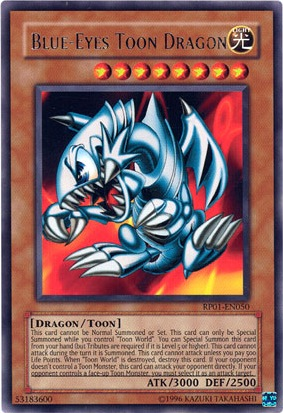 Blue-Eyes Toon Dragon [RP01-EN050] Rare | Cracking-Singles