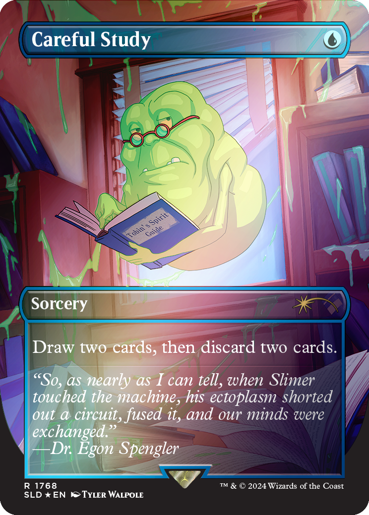 Careful Study (Rainbow Foil) [Secret Lair Drop Series] | Cracking-Singles