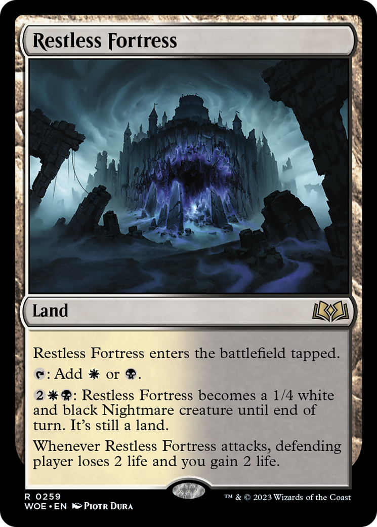 Restless Fortress [Wilds of Eldraine] | Cracking-Singles