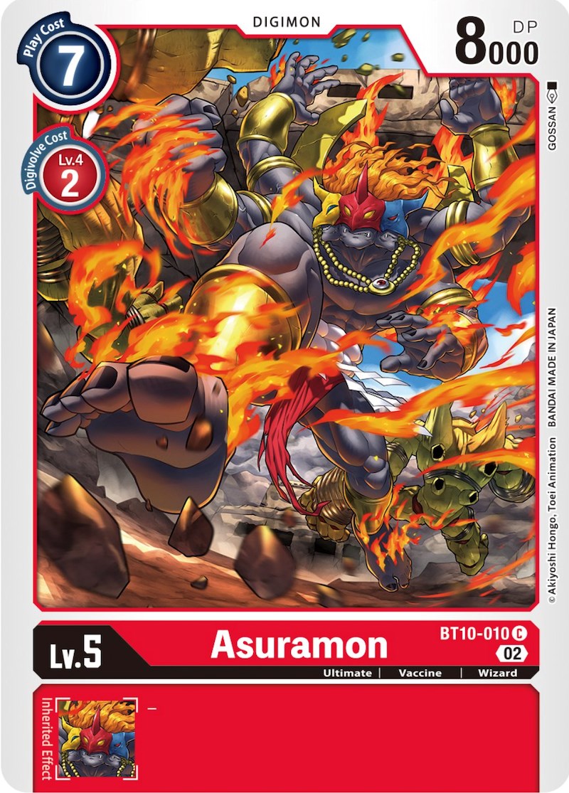 Asuramon [BT10-010] [Xros Encounter] | Cracking-Singles