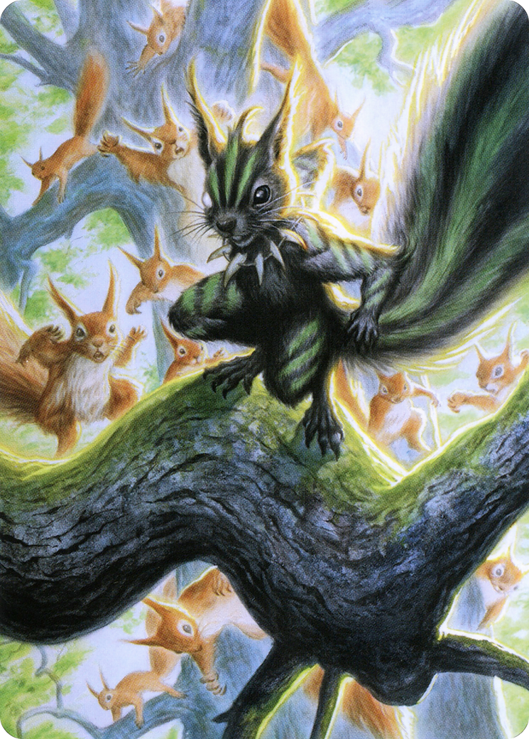 Chatterfang, Squirrel General Art Card (67) [Modern Horizons 2 Art Series] | Cracking-Singles