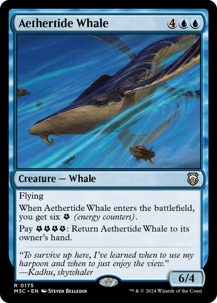 Aethertide Whale [Modern Horizons 3 Commander] | Cracking-Singles