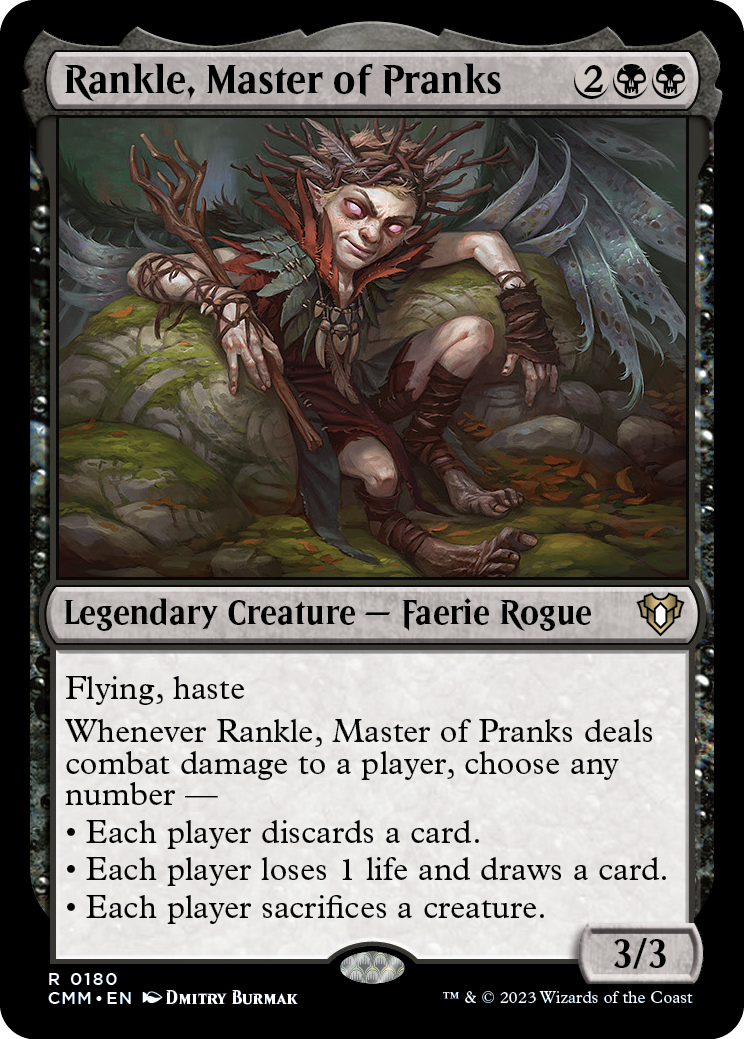 Rankle, Master of Pranks [Commander Masters] | Cracking-Singles