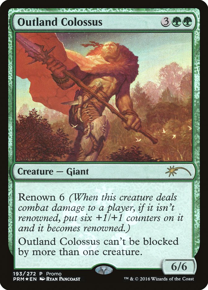 Outland Colossus [Resale Promos] | Cracking-Singles