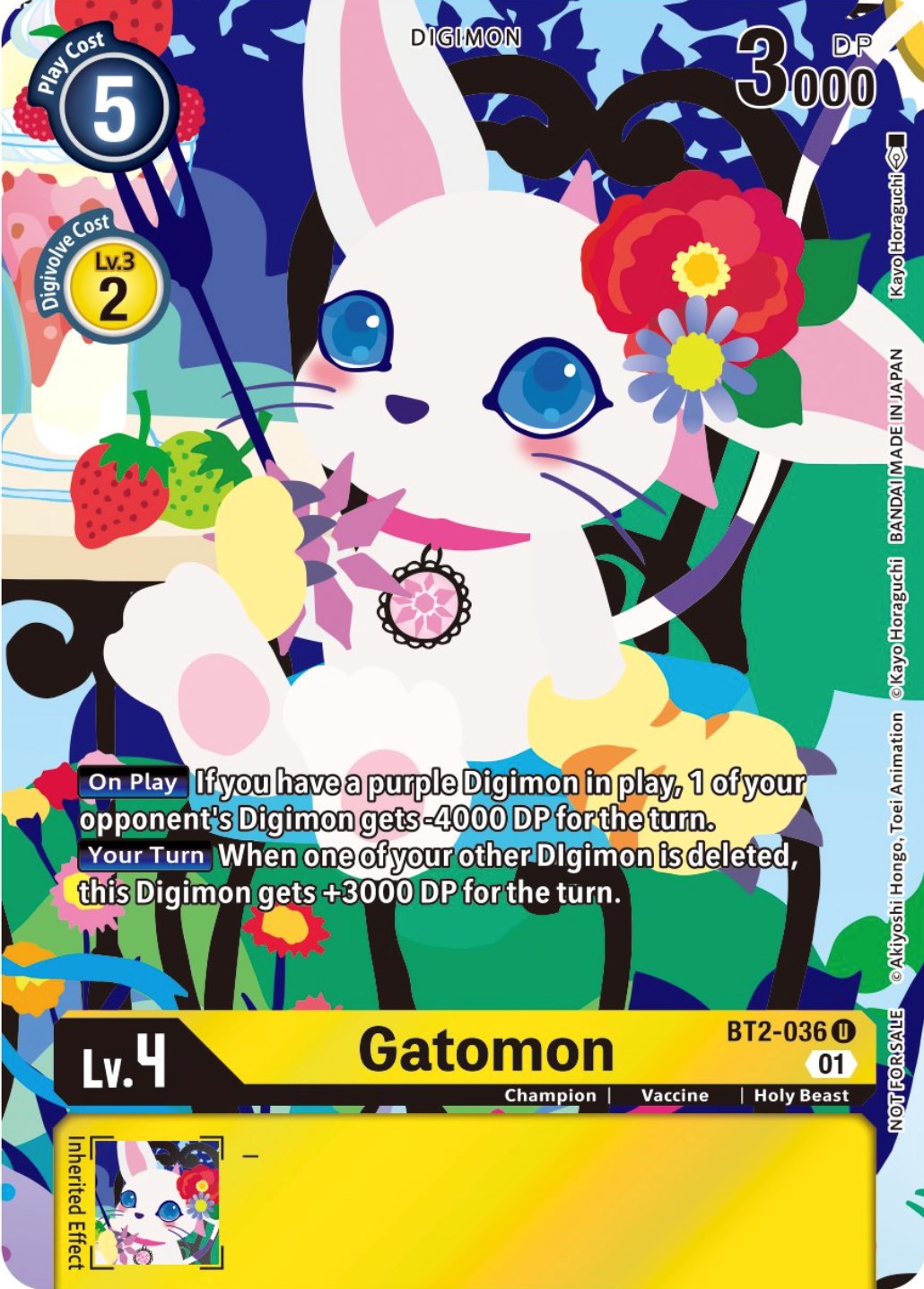 Gatomon [BT2-036] (Tamer's Card Set 2 Floral Fun) [Release Special Booster Promos] | Cracking-Singles