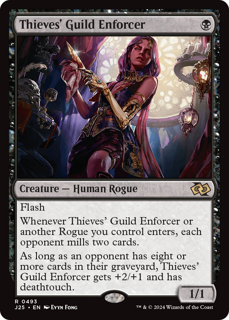 Thieves' Guild Enforcer [Foundations Jumpstart] | Cracking-Singles