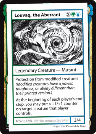 Louvaq, the Aberrant (2021 Edition) [Mystery Booster Playtest Cards] | Cracking-Singles