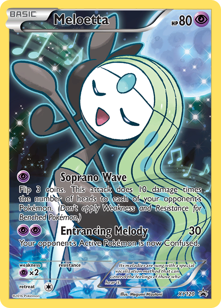 Meloetta (XY120) [XY: Black Star Promos] | Cracking-Singles