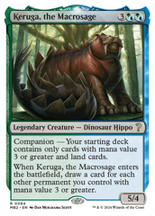 Keruga, the Macrosage (White Border) [Mystery Booster 2] | Cracking-Singles