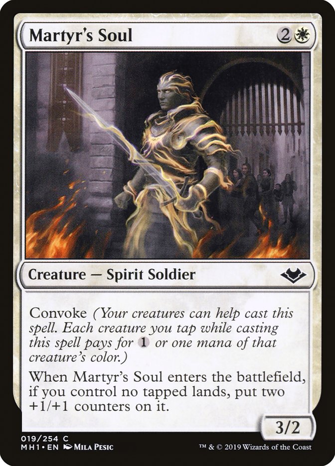 Martyr's Soul [Modern Horizons] | Cracking-Singles