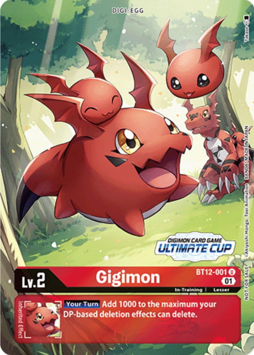 Gigimon [BT12-001] (Ultimate Cup) [Across Time Promos] | Cracking-Singles