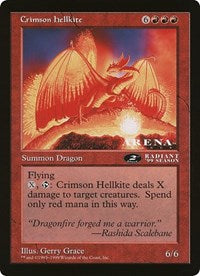 Crimson Hellkite (Oversized) [Oversize Cards] | Cracking-Singles