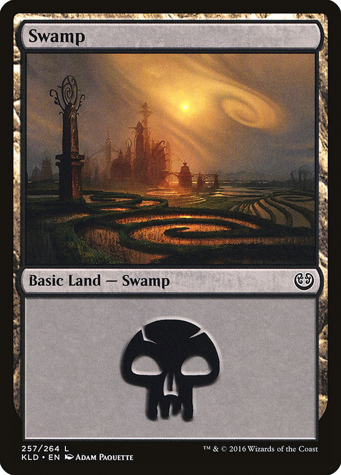 Swamp (257) [Kaladesh] | Cracking-Singles